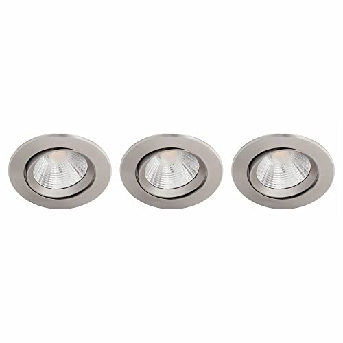 Philips Sparkle Foco empotrable LED 3x5W/350lm Alrededor Níquel