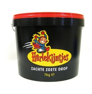 Harlekijntjes | Zachte Zoete Drop | 7 kg