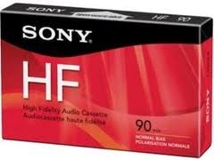 SONY Cassette Audio C90HFR 90 min HF IEC I Type I Normal Position