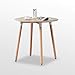 Price comparison product image P&N Homewares® Halo Table - Round in OAK | Kitchen Furniture | Kitchen Table | Modern Furniture
