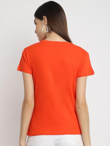 Image of Fabflee Women's Graphic Regular Fit T-Shirt