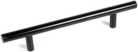 8-inch (200mm) Solid Oil Rubbed Bronze Cabinet Bar Pull Handles (Set of 4) Brown Metal