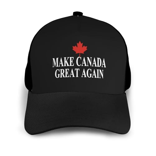 Make Canada Great Again Bonnets Curved Brim Mesh Baseball Cap Casual Sun Hat Unisex3