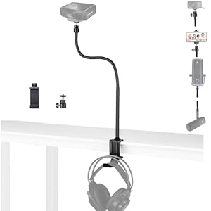 Acetaken Facecam Pro Webcam-Ständer mit Kopfhörerhaken