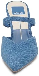 Dolce Vita Women's Kanika Heeled Sandal, Blue Denim, 7.5 | Image 5