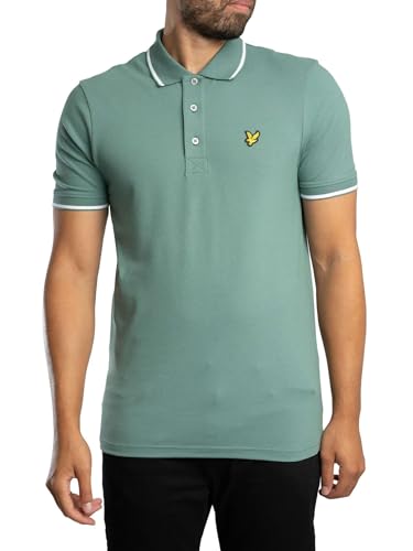 Polo à pointe Lyle & Scott Homme en coton premium agave green