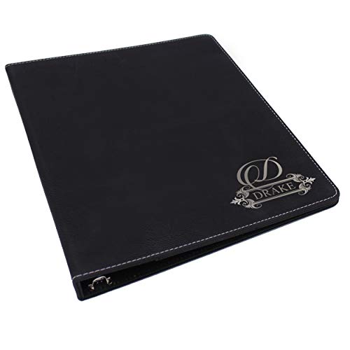 My Personal Memories Custom Personalized 1 inch Leatherette 3 Ring Binder - Holds 8.5