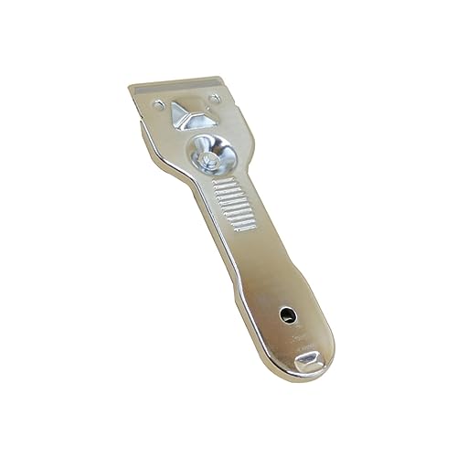 ULTECHNOVO Raspador De Vitrocerámica Limpiador Cuchillas Ergonómico Alta Resistencia Botón Acanalado Para Talleres Escuelas Oficinas Casa