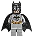 LEGO Superheroes: Grey Batman Minifigure with Batarang