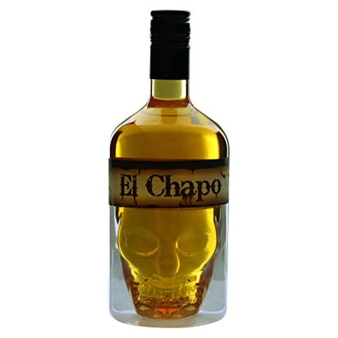 1 Flasche a 0,7L El Chapo Tequila Orangen Likör Krugmann 25% Vol. Plastikflasche Cover