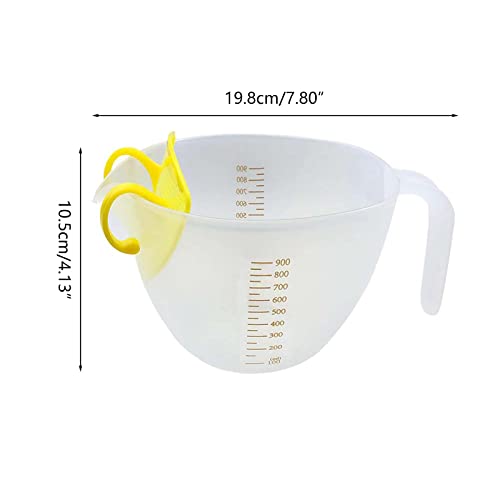 Vaso medidor de 780 ml con pico y asa ergonómica miniatura 4