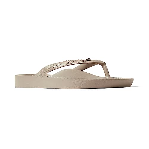 Image of Archies Arch Support Flip Flops for Men & Women - Orthotic Sandals for Plantar Fasciitis Relief - Lightweight, Cushioning, Shock-Absorbing Thong Sandals for Walking, Foot Pain & All-Day Comfort