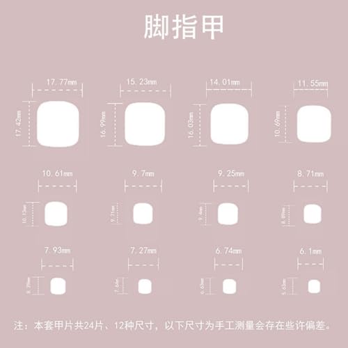 Image of Independence Day Press on Toenails American Flag 4th July Toenail Press ons Stripe Design Glossy Full Cover Short Square Stick on Toe Nails for Women Manicure 24Pcs