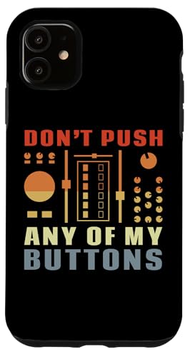 Ya en manzanajugosa.com: Carcasa para iPhone 11 Cita Graciosa de un DJ - No aprietes Ninguno de mis Botones