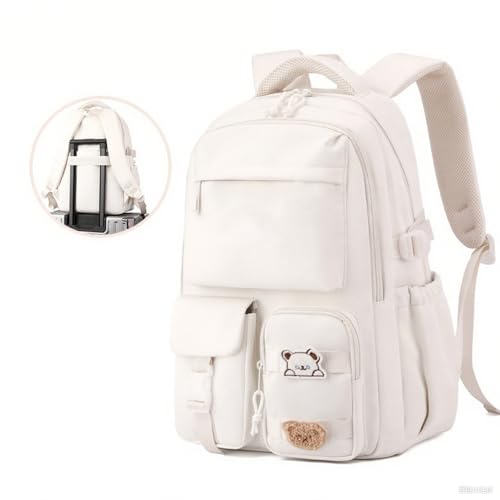 Sac à dos d'école étanche avec rangement intérieur confortable - 4