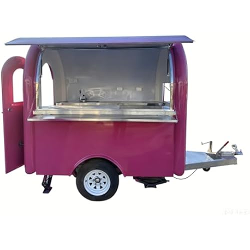 Coffee Mobile Food Truck Trailer - Espresso Station, Fridge, Sink Mobile Cafe