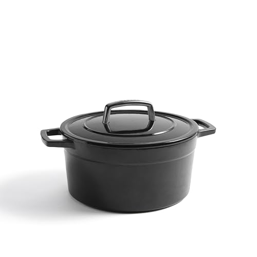 Marthabymarthastewart5qtenameledcastirondutchovenwlidobsidian  Urban Country Home Decor Martha by martha stewart 5 qt enameled cast iron dutch oven wlid obsidian  urban country home decor