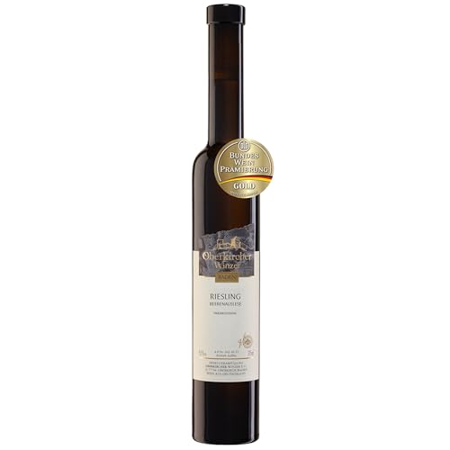 Oberkircher Winzer Riesling Beerenauslese - COLLECTION OBERKIRCH Exklusiv - besondere Kostbarkeit mit feinem Süße-Säure-Spiel und viel Opulenz - Badischer Wein Anbaugebiet Ortenau (1 x 0 375l)