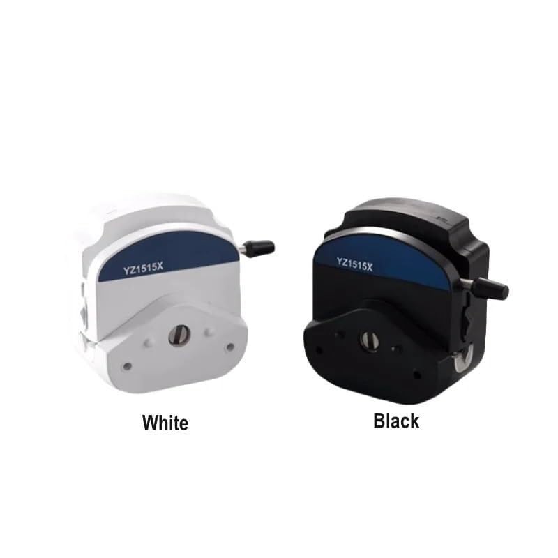 1pcs High Flow Peristaltic Pump Head YZ1515X - Anti-Corrosion, Laboratory Analyzer, 5-400 RPM, for Various Tubing Sizes(White,with 6rotor)