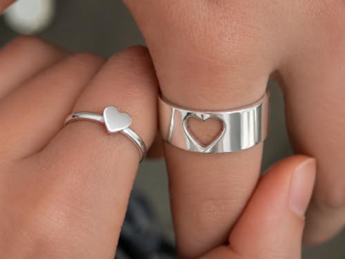 BEAUTIVIA Couple Magnetic Heart Combo Set - Image 4