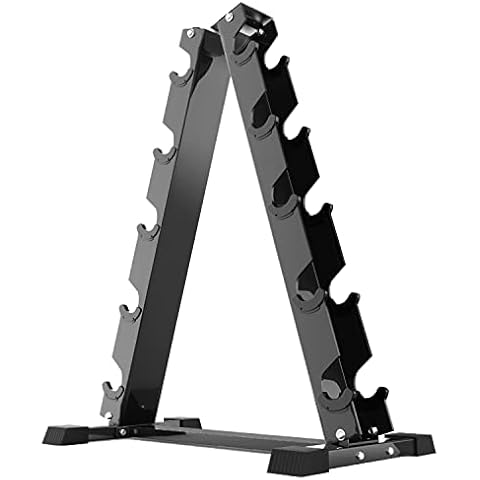 Iron Crush A-Frame Dumbbell Rack - Heavy Duty 500LB Weight Capacity for Home or Gym Cover