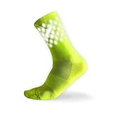 High Reflective Cycling and Running Socks - Night Safety (L, Yellow)