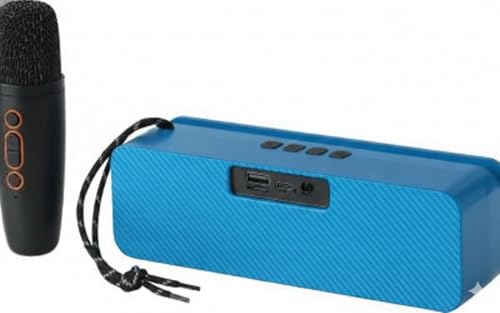 Image of PerfX Trending Wireless Karaoke Speaker with Mic,10W Output,TWS & Type C Fast Charging 8 W Bluetooth Speaker