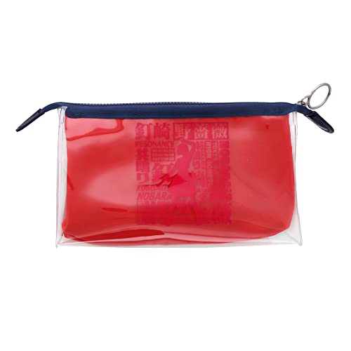 Image of SUN-STAR Jujutsu Kaisen, Gusset Clear Pouch mitte Large Capacity, for Pencil Case and Cosmetic Pouch, W7.5 x H3.9 x D2.4inch (19 x 10 x 6cm)