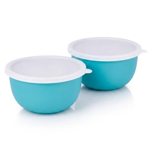Image of Zaib Stainless Steel Microwave Safe Serving Bowl 500 ml, 14 cm