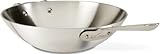 All-Clad 7410 MC2 Professional Master Chef 2 Stainless Steel Bi-Ply Bonded Oven Safe PFOA Free Open Stir Fry Pan Cookware, 10-Inch, Silver