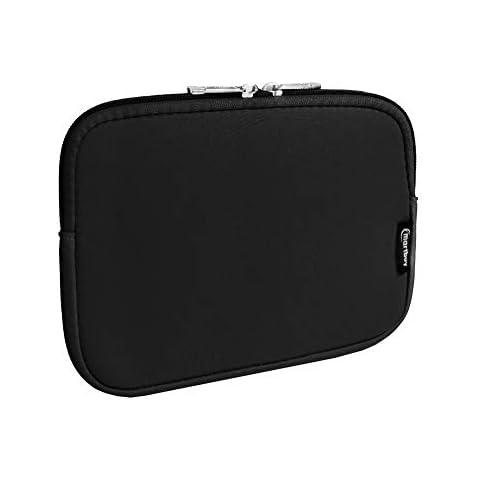 Emartbuy Black Water Resistant Neoprene Soft Zip Case Cover Sleeve 8 Inch - 8.4 Inch Compatible With Selected Devices Listed Below Cover