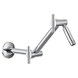 Moen S116 Acc-Premium 16 in. Pivoting Adjustable Shower Arm, Chrome