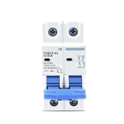 Disjoncteur solaire miniature évite les surcharges de courant continu 1000V 10A TOB7Z-63