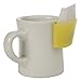 Home-X - Hanging Tea Bag Holder Set, Plastic Tea Bag Caddy Clips onto Mug (Not Provided) to Prevent Messes or Dripping After Steeping, Set of 4