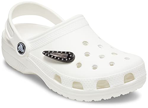 Image of Crocs Jibbitz Shoe Charms for Her | Jibbitz, Black Barrette, One Size
