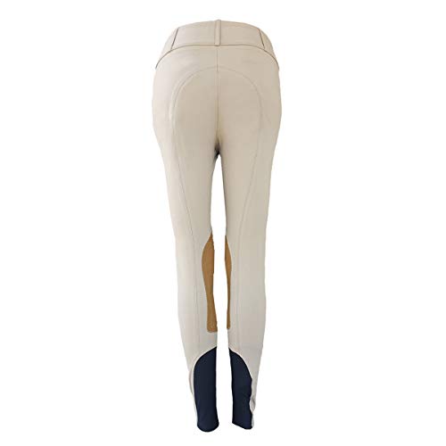 Tailored Sportsman Ladies Low Rise Front Zip Boot Sock Breech Tan 26R