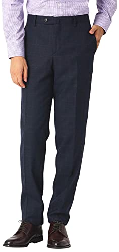 (コムサ イズム) COMME CA ISM ミルドチェック スラックス 47-05FN13-109 S ネイビー