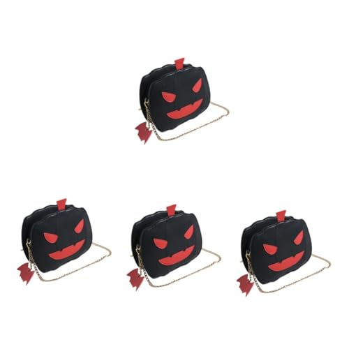 Sac citrouille d'Halloween pour ranger vos essentiels avec un sac à bandoulière effrayant