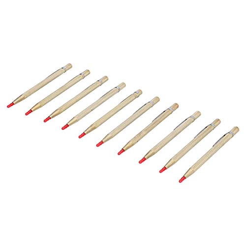 Ftvogue FTVOGUE8U16GISCAD-11 10Pcs Aluminum Etching Pens Tungsten Carbide Tip Scriber Marking Tool Etching Pens Set 10Pcs Included thumb #2