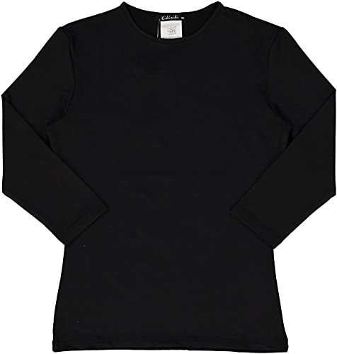 KIKI RIKI Womens 3 4 Sleeve Lycra Shell - 17324 - Black, Medium