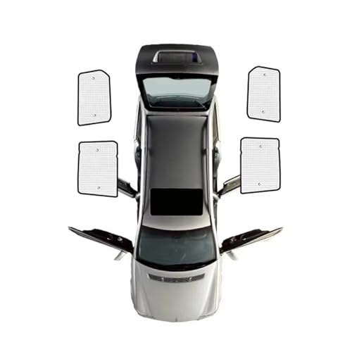 Protection solaire voiture pour Discovery 3 LR3 2004-2010 pare-soleil vitres arrière MESKEL