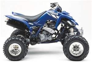 HTC - Quad Yamaha YFZ 450 Bleu 1/12°