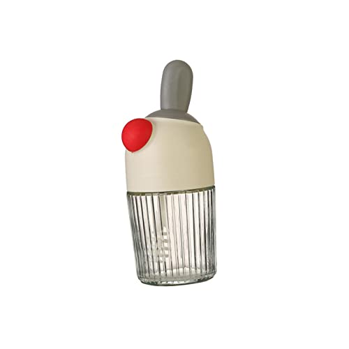 Gcljlmy Honey Pot Tarros de Cristal con Tapa Almacenamiento de Contenedores de Miel Transparente Resistente al Calor para Hogar Cocina (Dipper)