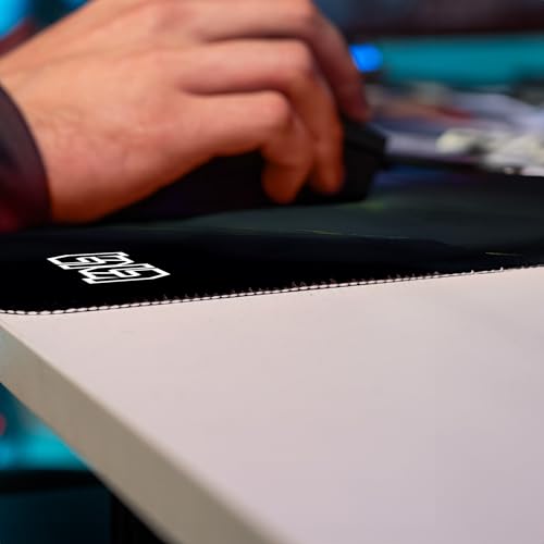 Mouse pad imperméable grand format pour éliminer les glissements de clavier sur le bureau