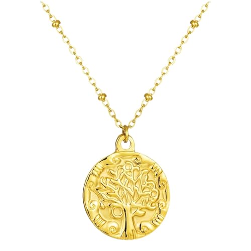 Tree of Life Gold Pendant