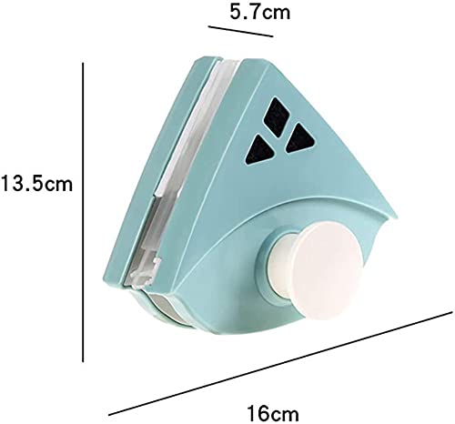 Limpador de janela magnético de dois lados, limpador de janela, limpador de vidro, haste de quatro s