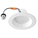 Morris Products Smart Light LED Recessed Lighting Retrofit Kits ? Bluetooth Wireless LEDs for Recessed Downlighting, Alternative to Incandescent Lights ? Energy Efficient, Baffle Bezel, 15 Watts, 6?