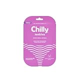 Chilly Intim-Maske, beruhigende Intimmaske, Hydrogel-Formel, mit Vitamin B5 und Bisabolol, nach der Haarentfernung und für kleine unangenehme Intime, Formel mit pH5.5, klinisch getestet