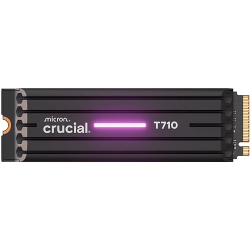 Crucial T710 q[gVNt 1TB PCIe Gen5 NVMe M.2 2280 SSD