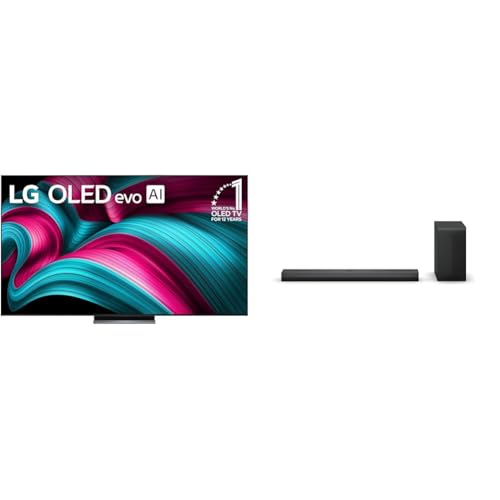 Image of LG 83 inch 8K AI OLED evo C5 TV, S70TY 3.1.1-Channel Soundbar, Dolby Atmos, Wow Orchestra, Rear Speaker Ready, Wireless Subwoofer